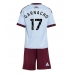 Aston Villa Alejandro Garnacho #17 Barnkläder Tredje matchtröja till baby 2026-27 Kortärmad (+ Korta byxor) Billigt Aston Villa Alejandro Garnacho #17 Barnkläder Tredje matchtröja till baby 2026-27 Kortärmad (+ Korta byxor) Billigt